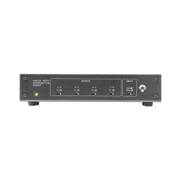 Angry Audio Distribution Gadget 2X4 Stereo or 2X8 Monoaural Analog Audio