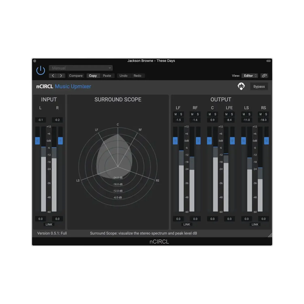 Angry Audio Stereo to 5.1 Upmixer Software