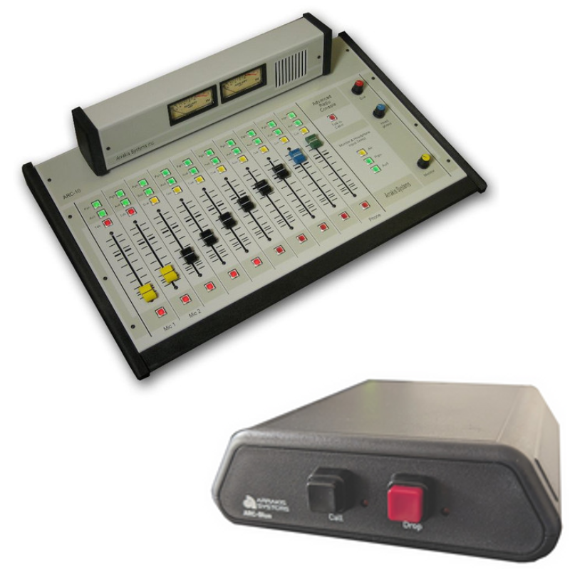 Arrakis ARC-10U-BLUE. Broadcast Console Unbalanced w/O USB Sound + Bluetooth