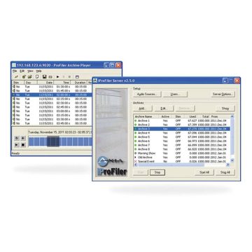 Axia Iprofiler Automated Program Archiving