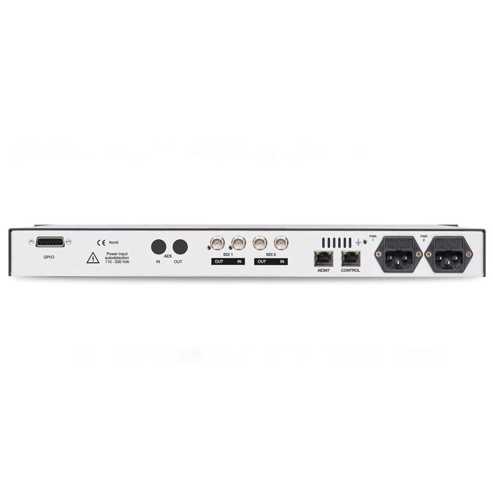 Axia SDI AOIP Node 1RU AES67-Compliant HD/SD-SDI to LIVEWIRE/AES-67 Audio - Image 2