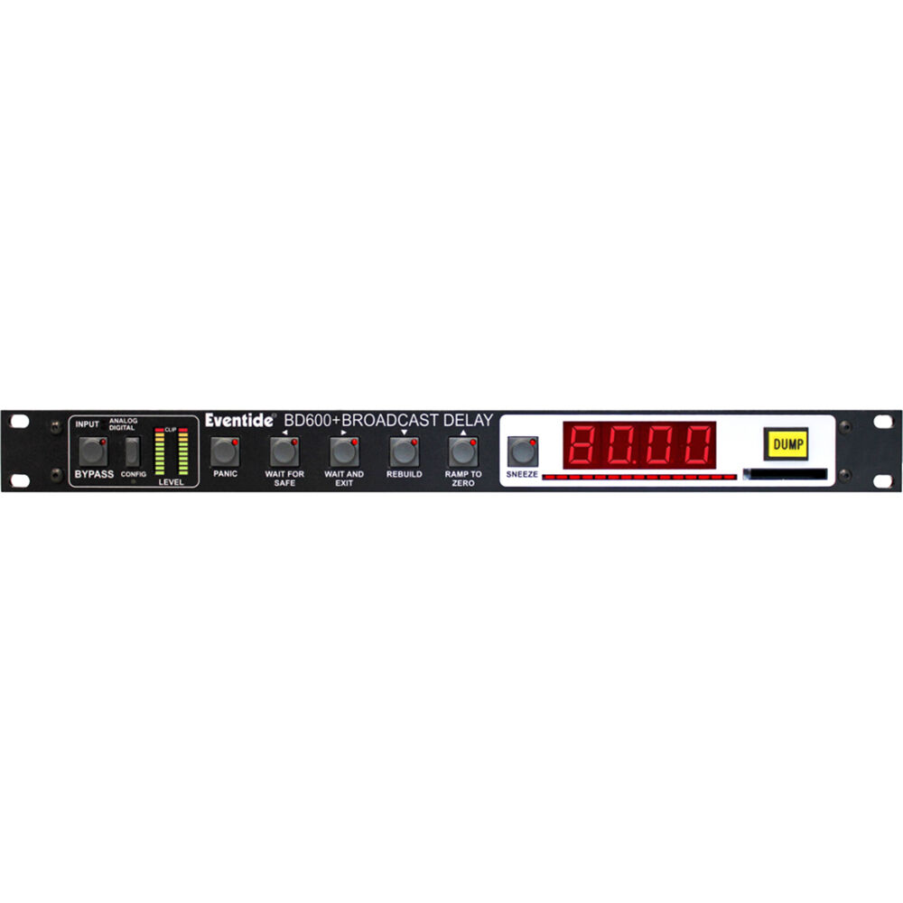 Eventide BD600+ Broadcast Delay 80 Sec