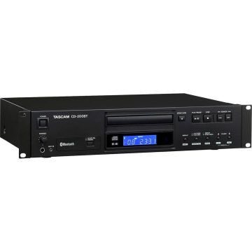 TASCAM CD-200BT CD Player with Bluetooth Receiver, 2RU