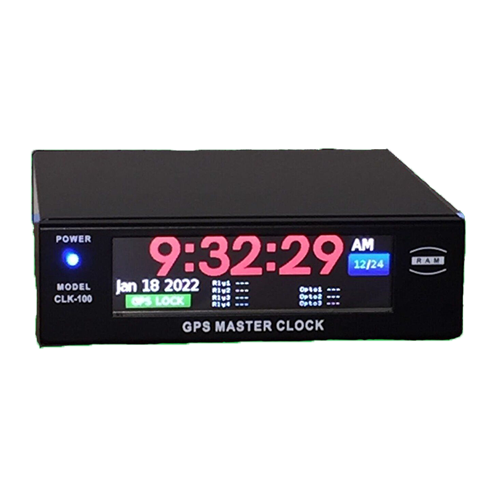 RAM CLK-100 Master Digital Gps Clock