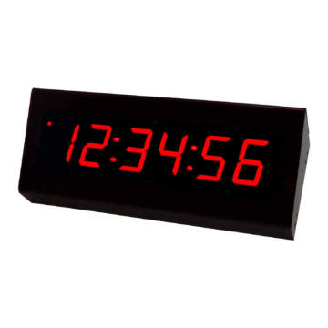 RAM CLK-20AG 2RU Digital Clock Display, 2.3" Green LED Digits