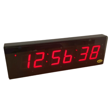RAM CLK-20AY 2RU Digital Clock Display, 2.3" Yellow LED Digits
