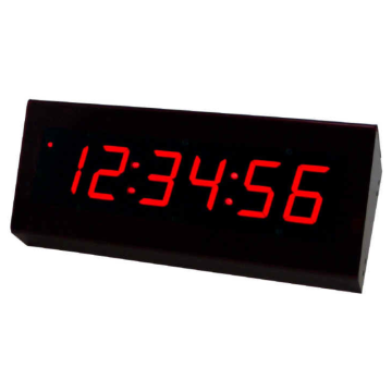 RAM CLK-20BY Sloping Clock Display Using 2.3" Yellow LED Digits