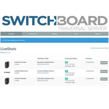 Comrex Bric-Switchboard License for Bric-Link