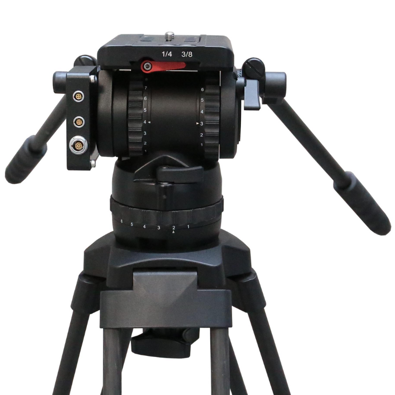 CV Support CV CD20-VR-TRACKING Head CD20 + Positioner Fluid Drag Virtual Tracking Head - Image 4
