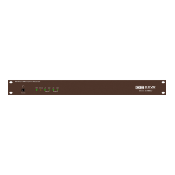 DEVA Broadcast DB4402 Dual FM Monitoring Receiver & Radio Streamer