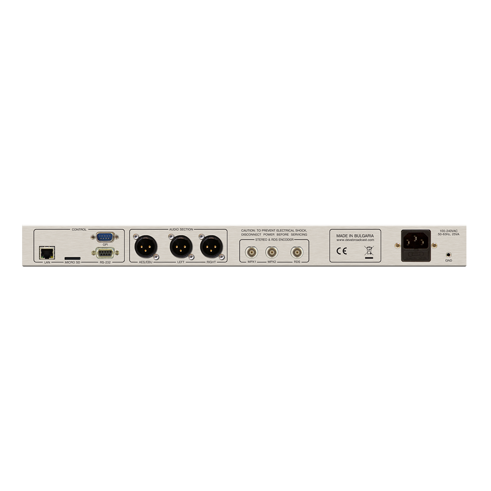 DEVA Broadcast DB9009-RX/MPX Profesional Second Generation Advanced IP Audio - Image 2