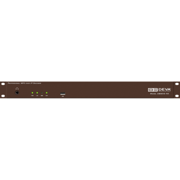 DEVA Broadcast DB-9510-RX Professional MPX Over IP Decoder Aptmp