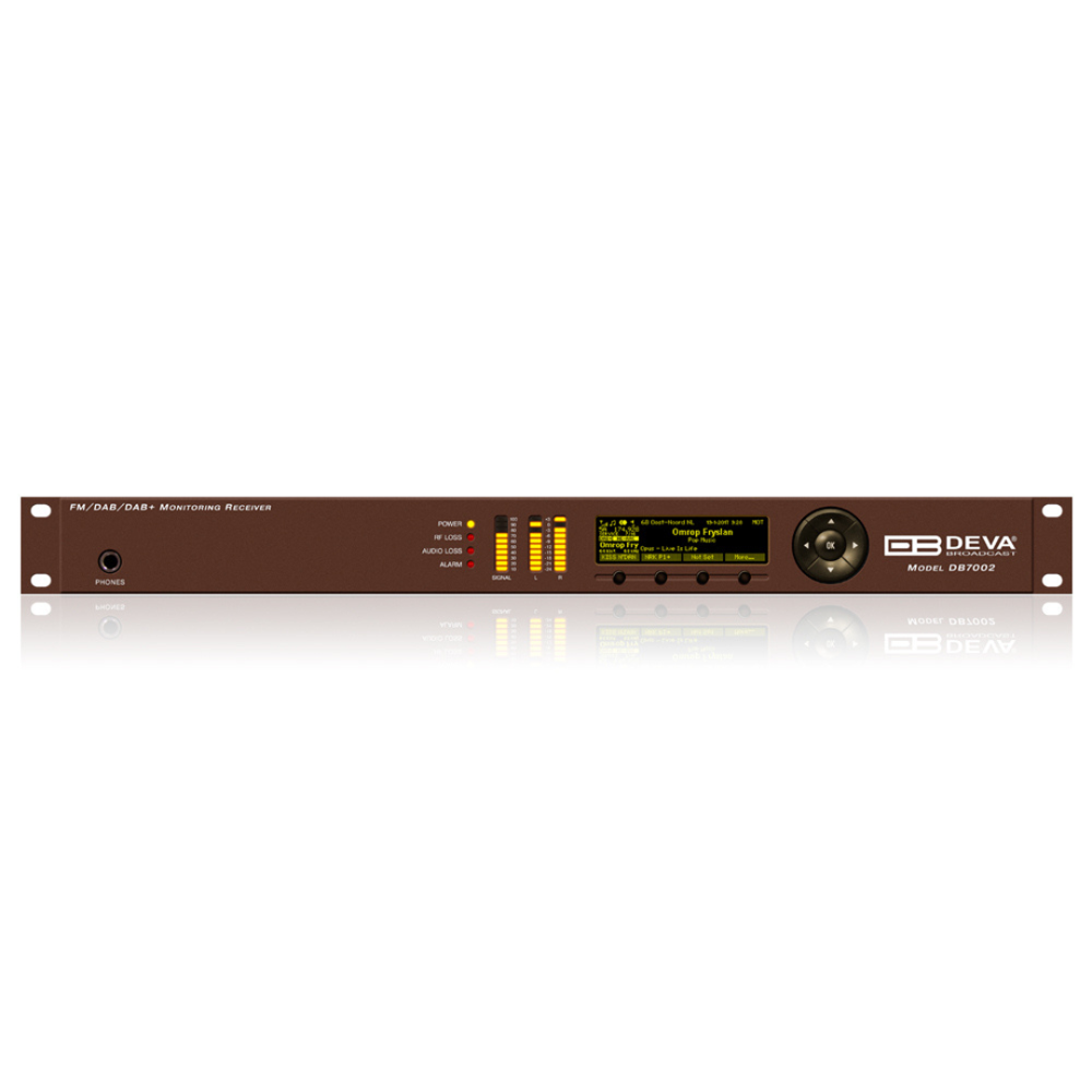 DEVA Broadcast DB7002 Professional FM/Dab/Dab+ Monitoring Receiver