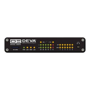 DEVA Broadcast DB910 Full Duplex Compact IP Audio Codec