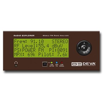 DEVA Broadcast Radio Explorer β Mobile FM Radio Analyzer