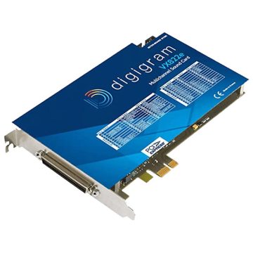 Digigram VX822E Multichannel Sound Cards Pci 1 Stereo Balanced Analog Input