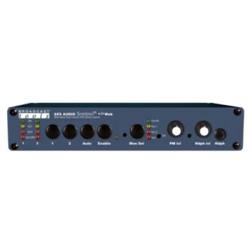 Broadcast Tools AES-Audio-Sentinel-Web Web-Enabled Two Channel AES/EBU