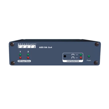 Broadcast Tools AES-DA-2X4/1X8EIGHT Output AES/EBU Distribution System