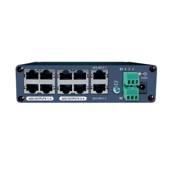 Broadcast Tools AES-DA-2X4/1X8EIGHT Output AES/EBU Distribution System - Image 2