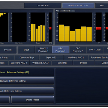 Linear Acoustic Aeromax AMX5.2 Provides Five 2 Channel Processing