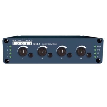 Broadcast Tools MIX-4 Four Channel ( Discontinued )