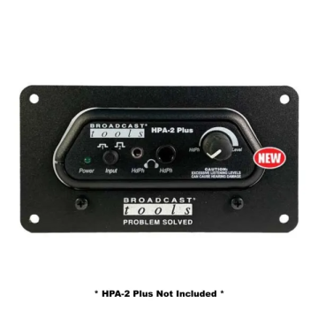 Broadcast Tools MP-S Mounting Panel Small—turret