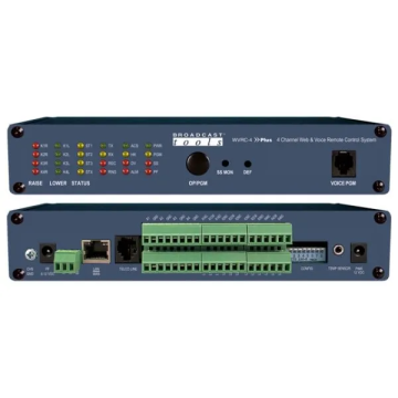 Broadcast Tools WVRC-4-PLUS Html-Based Web Browser Enabled Remote Control