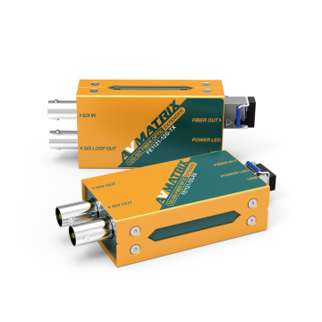 AVMATRIX FE1121 12G-SDI Fiber Optic Extender Kit-Receiver/Transmitter Set 10