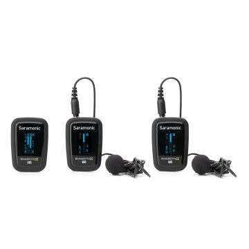 Saramonic Blink 500 ProX B2 2-Person Wireless Mic Kit with Lavaliers