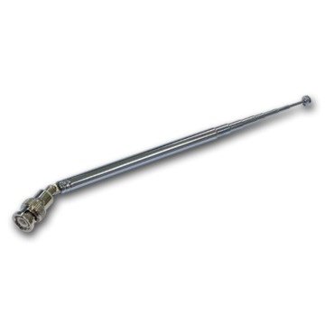 DEVA FM-Ant-F FM Telescopic Antenna, 75 CM (30 "), BNC Connector