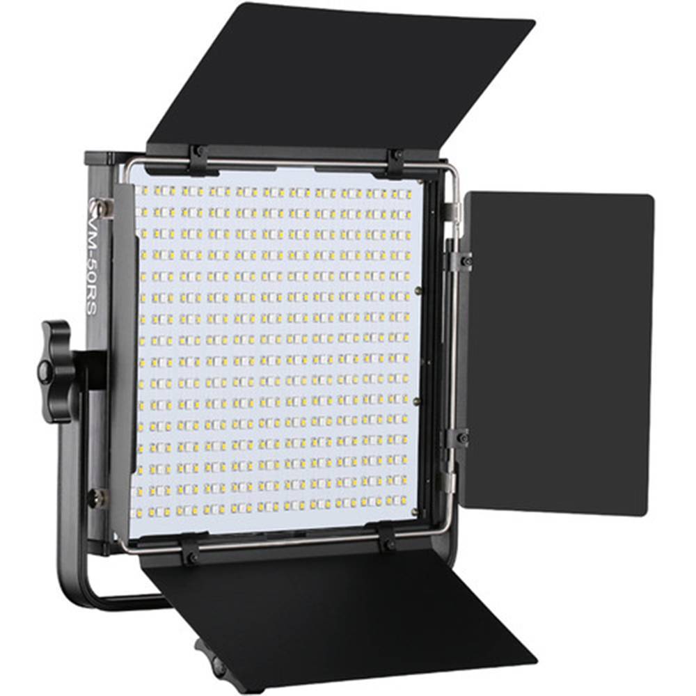 GVM 50RS2L RGB LED Studio 2-LIGHT Soft Video Light Panel Kit Black - Image 2