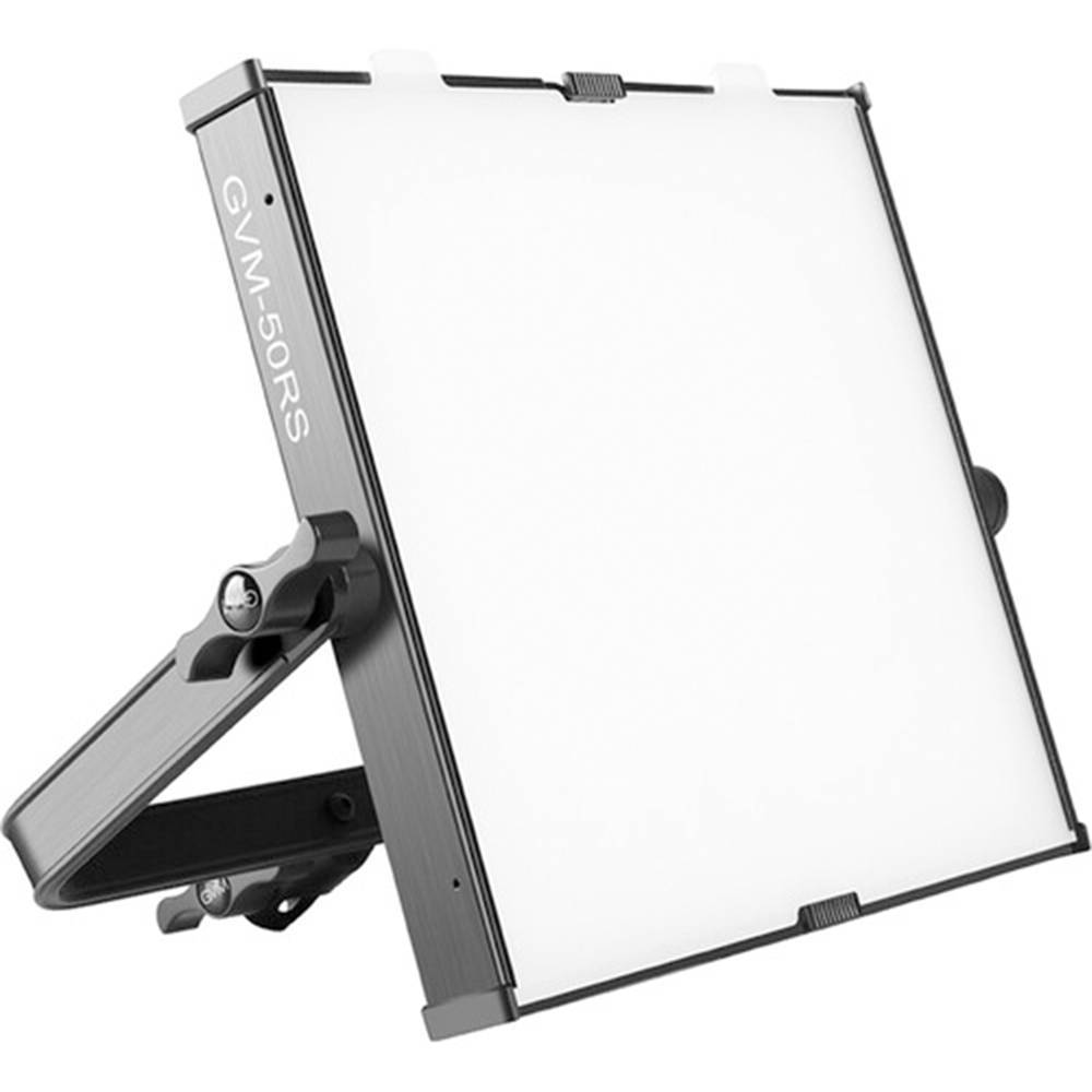 GVM 50RS2L RGB LED Studio 2-LIGHT Soft Video Light Panel Kit Black - Image 3