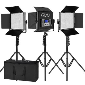 GVM 896S-3L Bi-Color LED 3 Panel Kit