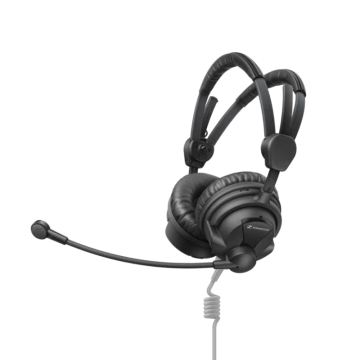 Sennheiser HMD26 – – Pro Closed on-Ear Headset for Outdoor Broadcast