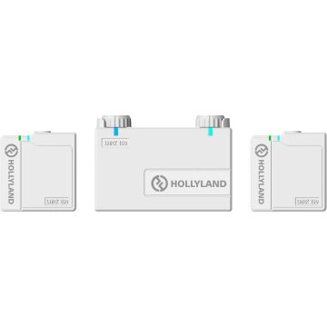 Hollyland LARK-150 Duo-W All in One 2-PERSONS Wireless Microphone System