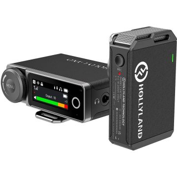 Hollyland Lark-Max Solo-B All in One Wireless Lavalier Microphone System