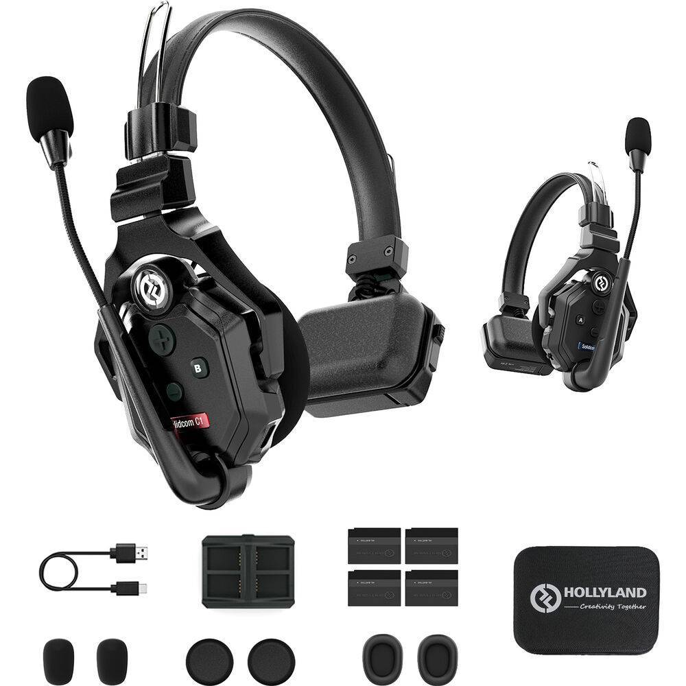 Hollyland Solidcom C1-2S Full-Duplex Wireless Intercom System