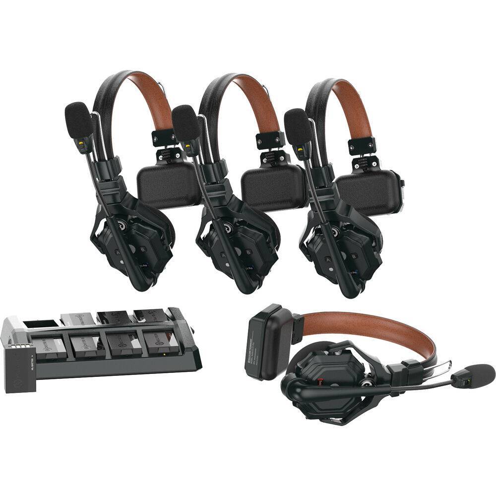 Hollyland Solidcom C1-PRO-4S Full-Duplex 4-PERSON Noise Cancelling Headset