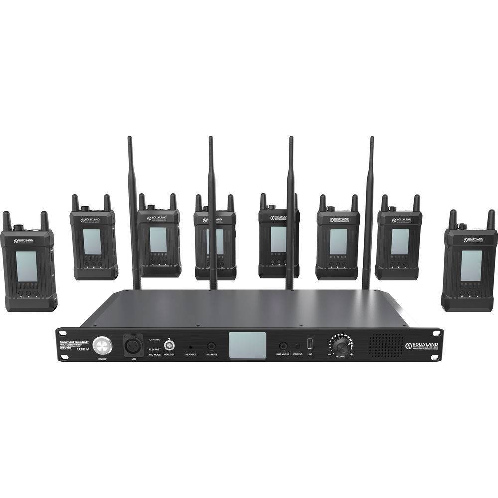Hollyland Syscom 1000T-8B Full Duplex Wireless Intercom System