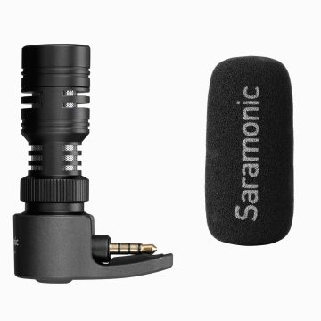 Saramonic SmartMic+ Directional Mic for 3.5mm Phones & Tablets