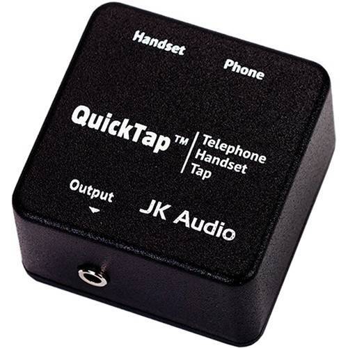 JK Audio Quicktap Telephone Handset Tap