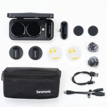Saramonic Blink Me U2 2-Person Smart Wireless Mic with USB-C & Lightning