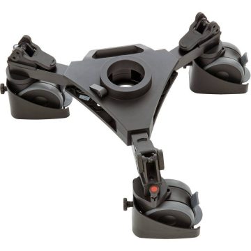 Libec Compact Dolly with Cable Guard and Tracking Lock for Studio Use