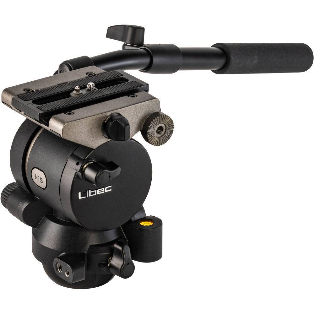 Libec 75mm Ball and Flat Base Video Head with a PH-6B, Payload 3kg