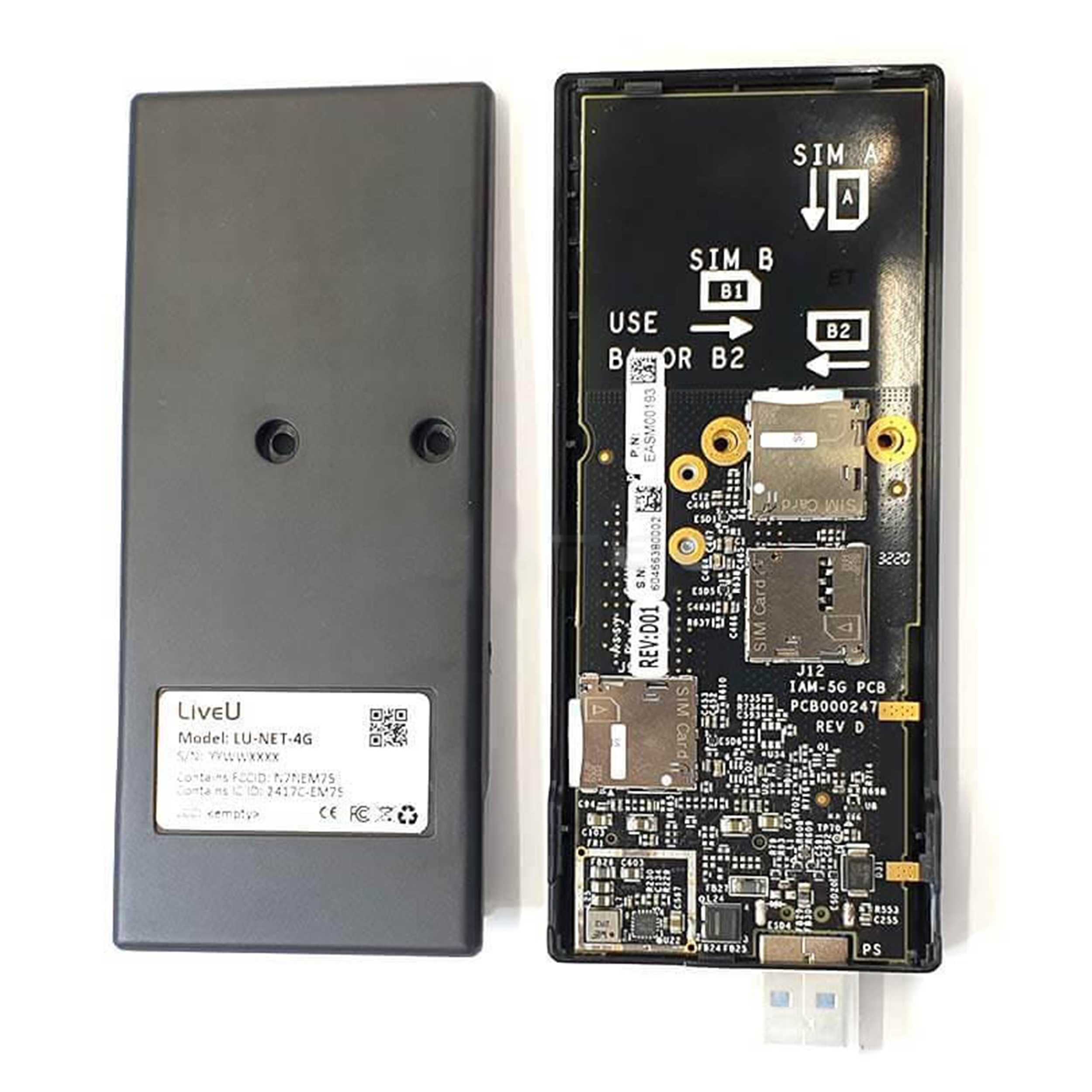 LiveU LU-NET-4G 4G Global External Modem for LU-Solo Units Without Lrt Connect - Image 2