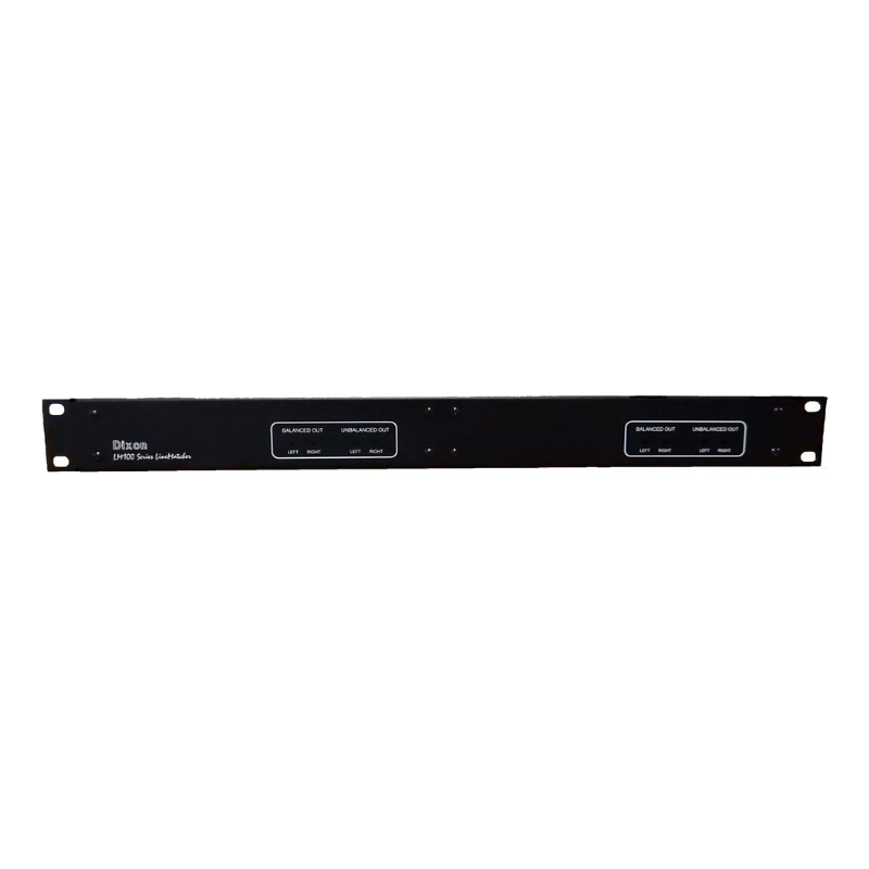 RAM LM100X-2 Dual Linematcher, XLR Connectors with Rack Mount