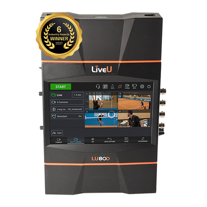 LiveU LU800-Pro-HD-5G-2W/Multicamera Pro Video Card w/Single Camera HD