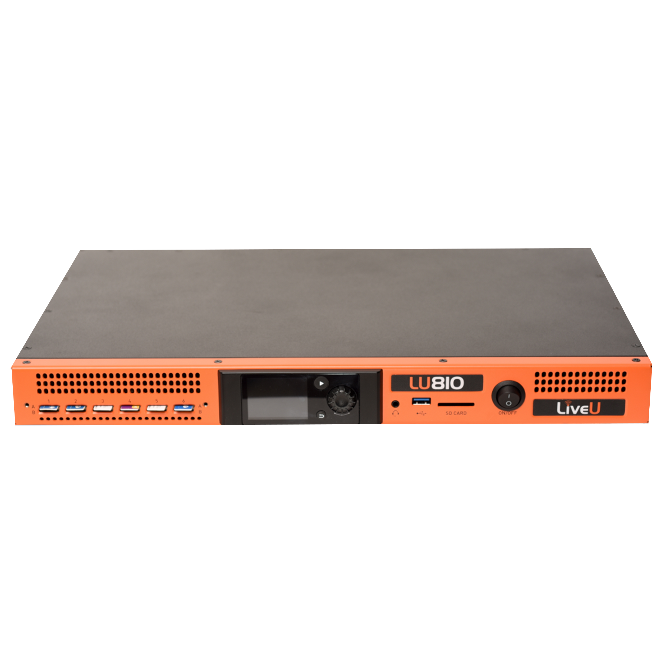 LiveU LU-810-M HEVC 1U Rack-Mount Multi Camera Video Transmission Unit