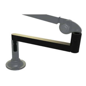RAM MEA-8 8" Mic Boom Horizontal Extension Arm