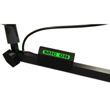 RAM MOT-1G Mic Boom on Air TALLY with Green Led's